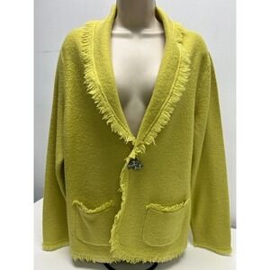 Women's Blazer Green Nouveaux Size PL